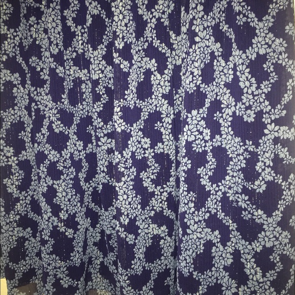 MICHAEL KORS navy BLUE sparkly long sleeve DRESS - Picture 5 of 8